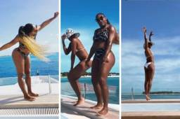 Las hermanas Williams, Serena y Venus, deslumbran con sus cuerpazos en bikini en Las Bahamas. Vaya manera de arrasar la de las tenistas en las redes sociales. FOTOS: Instagram.