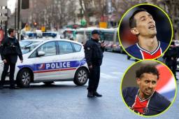Ángel di María y la familia de Marquinhos, mientras jugaban con el PSG, eran robados.
