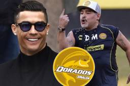 Cristiano Ronaldo fue propuesto para llegar al equipo que dirige el argentino Maradona.