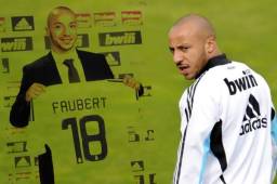 Julien Faubert se dio a conocer como futbolista cuando el Real Madrid lo fichó.