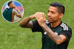 Javier Aquino respondió a las palabras de Neymar y reconoce que si México hubiese asegurado el liderato la historia habría sido diferente. Foto AFP