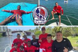 Los integrantes de la plantilla de los merengues aprovecharon el permiso que tuvieron y así pasar un buen momento en las playas de Miami.