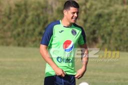 El delantero de Motagua espera anotar su segundo gol en Liga Nacional ante Olimpia.