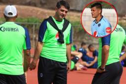 Diego Vázquez le dice a Harold Fonseca que pelee por un puesto.