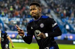 Romell Quioto celebró su golazo ante el Santos de México, pero se lo anularon. (Foto ilustración)