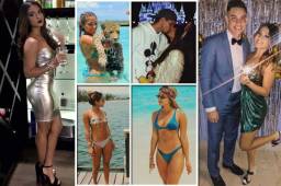 Histórico. El hondureño Mauricio Dubón hizo su debut en MLB con Cerveceros de Milwaukee ante Piratas de Pittsburgh y ella Nancy Herrera, la bella inspiración del parador corto.