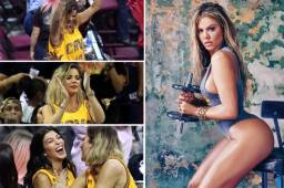 Khloe Kardashian sigue de cerca las finales de la NBA en apoyo a su pareja Tristan Thompson de los Cleveland Cavaliers.