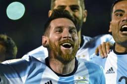 Lionel Messi salió feliz del estadio de Atahualpa de Quito en Ecuador.
