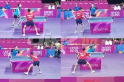 El atleta catracho José You no pudo en su primer partido de los Juegos Panamericanos de Lima, Perú.