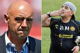 Chelís decidió atacar sin pieda a Diego Maradona.