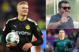 Haaland pudo compartir vestuario con Cristiano Ronaldo, pero la idea de la Juventus era ficharlo y mandarlo a la filial, según explicó Raiola.