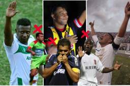 Son varios los grandes exponentes del fútbol hondureño que no han tenido una despedida cuyas enormes carreras invitaban a pensar que tendrían. Muy recordado fue el adiós con bombos y platillos de leyendas como Carlos Pavón (Real España), Gilberto Yearwood (Olimpia), Edgar Álvarez (Platense) y Wilmer Velásquez (Olimpia), así como la despedida que nunca llegó de Amado Guevara.