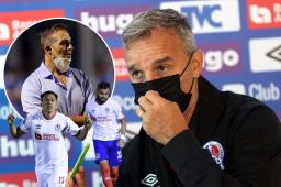 Pablo Lavallén aduce que Bryan Moya todavía no tiene el ‘ok’ para jugar mañana contra Motagua.