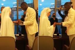 Dembélé se casó con una marroquí bajo la practica del musulmán.