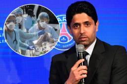 Por medio de Nasser Al-Khelaifi, el PSG brindó una importante cantidad de dinero para ayudar a los infectados por COVID-19.