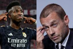 La UEFA afirma que Ceferin no ha hecho comentarios sobre Vinícius y el Balón de Oro.