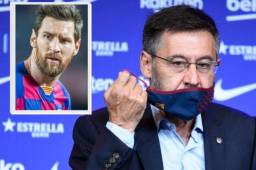 Bartomeu, dispuesto a dejar la presidencia para que Messi siga en el Barca.