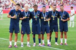 Aseguró que nunca se quiere ir del Barcelona hasta que sea una leyenda del club.