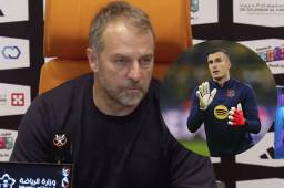 Hansi Flick habló sobre la suplencia del arquero del Barcelona.