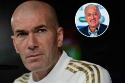 Didier Deschamps ve a Zidane como su sucesor al frente de la selección de Francia. Foto AFP