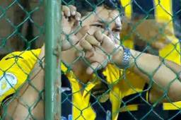 Mario Castellanos ha estado en las buenas y las malas con Real España. Fue a los 18 partidos que jugó la Máquina en este Apertura y en Puerto Cortés lloró.