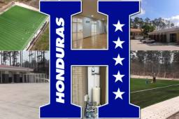 La Federación de Honduras adelantó postales de los trabajos de remodelación y construcción en el hotel de selecciones en Siguatepeque. La cancha está quedando espectacular.