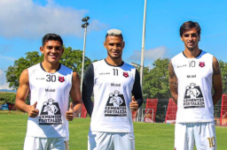 Alex López fue parte de la delegación de la Liga Deportiva Alajuelense que viajó a San Carlos para el estreno liguero de su club.