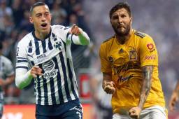 Rogelio Funes Mori y André-Pierre Gignac buscarán golear hoy en las semis de la Liga MX.
