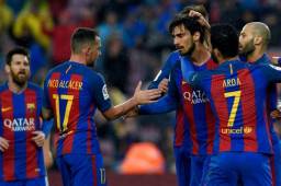 André Gomes ha anotado doblete ante el Osasuna en el Camp Nou.