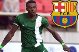 Ezekiel Bassey es el atacante que llega al Barcelona cedido y con opción a compra.