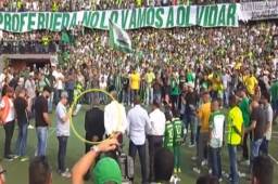 Rueda se mostró muy contento luego de todo el reconocimiento que le mostró el Atlético Nacional.