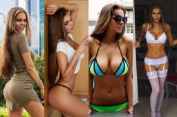 Las fotos de la preciosa Viki Odintcova de su Instagram dan más vértigo que su última sesión de fotos.