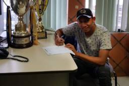 Allan Banegas decide aceptar ofertas del Marathón. Foto cortesía.