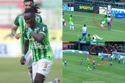 ¡Para cerrar el Yankel! Así fue el golazo de chilena de Rubilio Castillo en su regreso a la Liga Nacional de Honduras