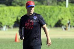 Pedro Troglio confirmó su continuidad en Olimpia y explicó que se sentará con la directiva para hablar de una ampliación. Fotos Ronald Aceituno