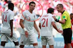 El árbitro Geiger habría pedido la camiseta a Pepe antes del partido, revela jugador de Marruecos.