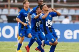 Bryan Moya es el goleador de la Copa Sudamericana y tiene al Zulia de Venezuela en cuartos de final siendo el primer venezolano en lograrlo. Foto cortesía