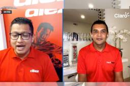 Amado Guevara y Jorge Fermán compartieron un divertido Facebook Live patrocinado por Claro Honduras.