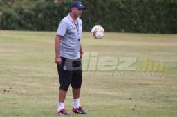 Diego Vázquez está a la espera de que firme Jeffri Flores con Motagua. Foto Johnny Magallanes.