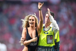 La dama fue la gran protagonista de la final de la Champions League.