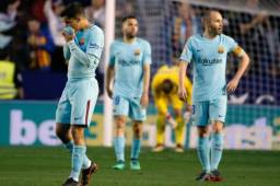 El FC Barcelona no pudo ante el Levante y dice adiós al invicto.