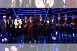 Neymar es el gran ausente en el 11 FIFPRO que se ha dado a conocer en la gala del premio The Best.