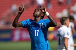 Alberth Elis cosechó cuatro goles con la Sub-23 de Honduras rumbo a Rio de Janeiro 2016.