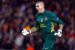 Víctor Valdés es considerado uno de los mejores porteros en la historia del Barcelona.
