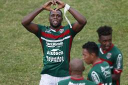 Yustin Arboleda es líder solitario en la tabla de goleadores.