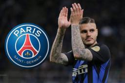 Icardi se unirá a Neymar, Cavani y Mbappé en la delantera del París Saint Germain.