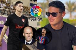 James Rodríguez habló de Zidane, Lewandowski y se ofreció para jugar en el Valencia de España.