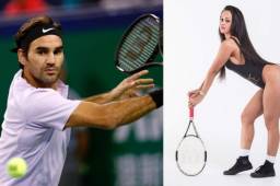 Roger Federer tiene seguidoras hasta en Brasil y no se trata de cualquier chica.