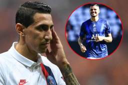 Di María aclaró que no comparte una mala relación con su compatriota Mauro Icardi.