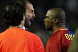 Samuel Eto'o no se ha mordido la lengua para hablar de su bronca con Guardiola en el Barcelona.